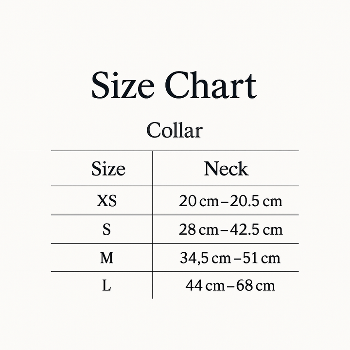 Signature - Ink Adjustable Collar